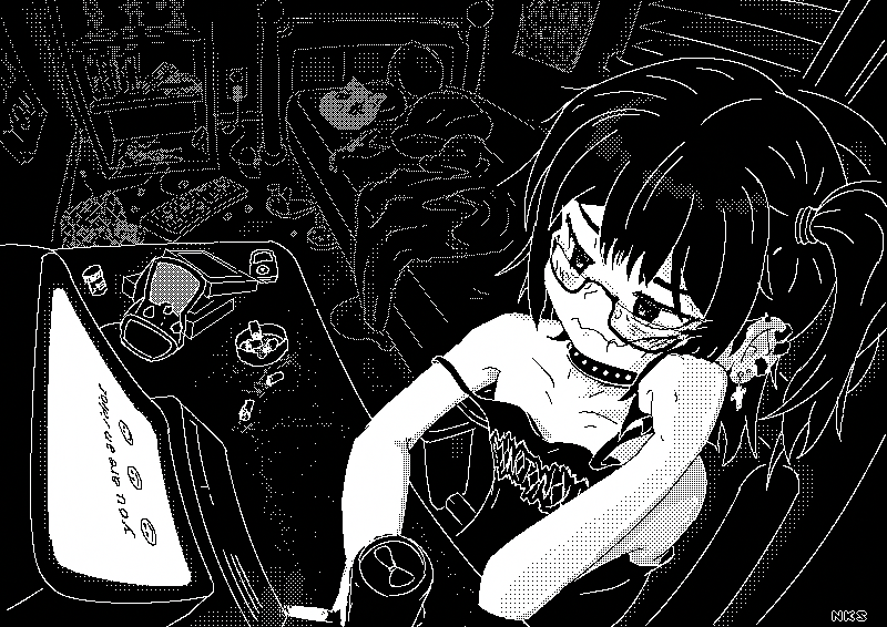 Monokuro nekosei_