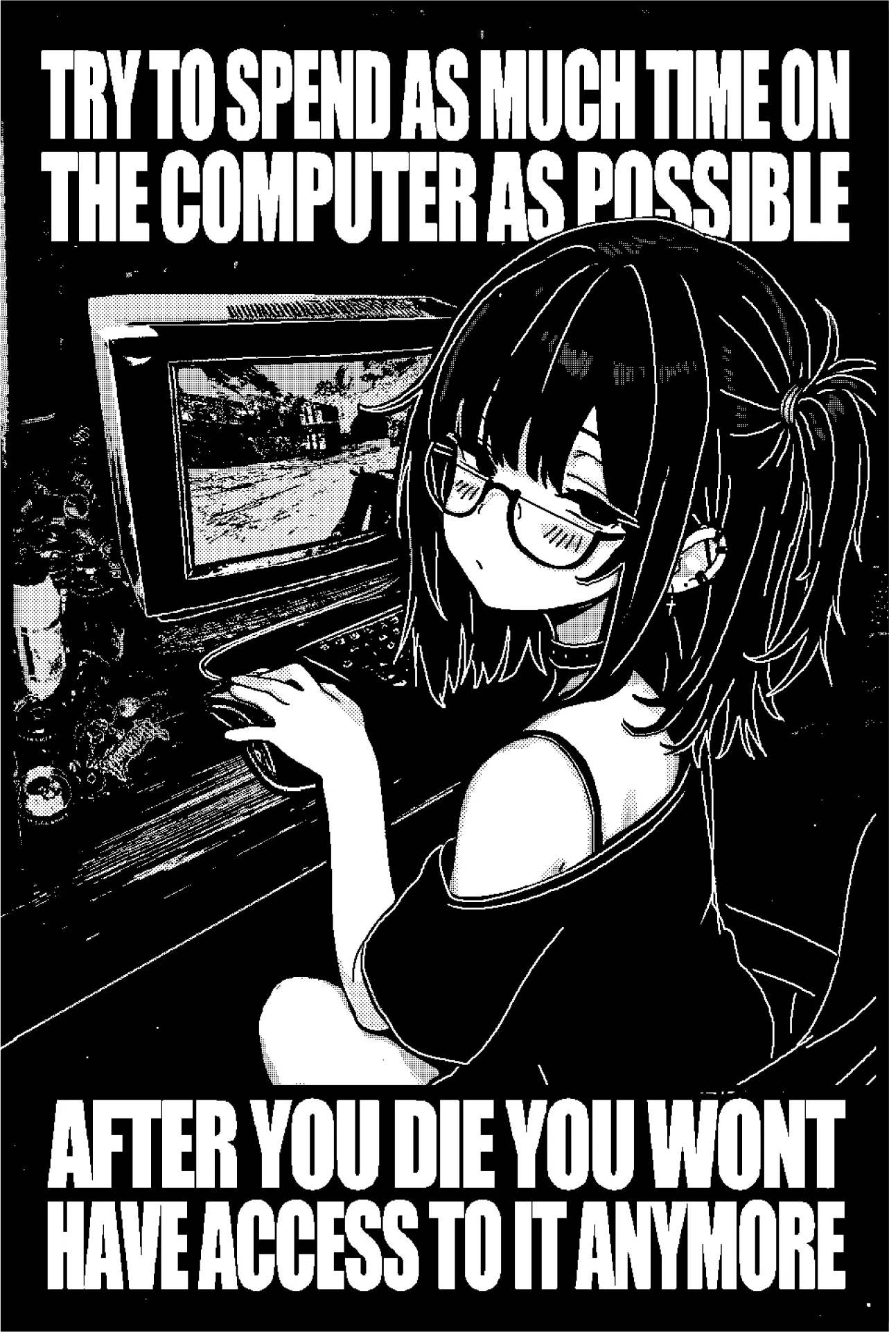 Monokuro Spend Time Online